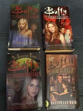 4 Book Bundle: Buffy the Vampire Slayer Paperback Books